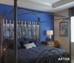 Master bedroom redesign-after