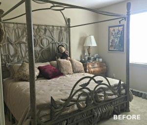 Master bedroom redesign-before