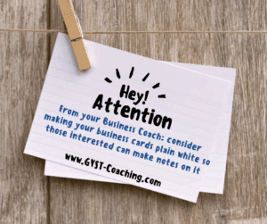 GYST Success Coaching Suggestion For Better Networking